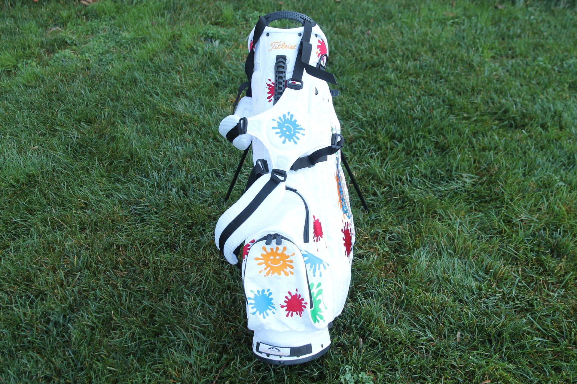 Scotty Cameron White Paint Splash Stand Bag