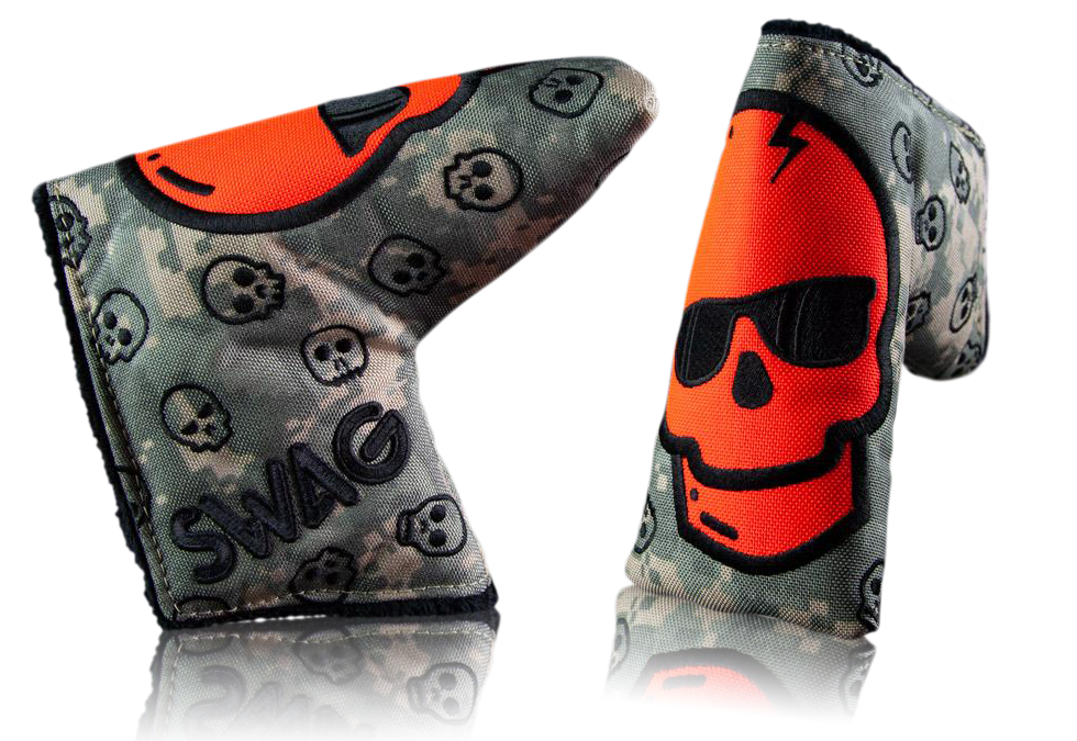 Swag Golf "Camo Skull" Headcover
