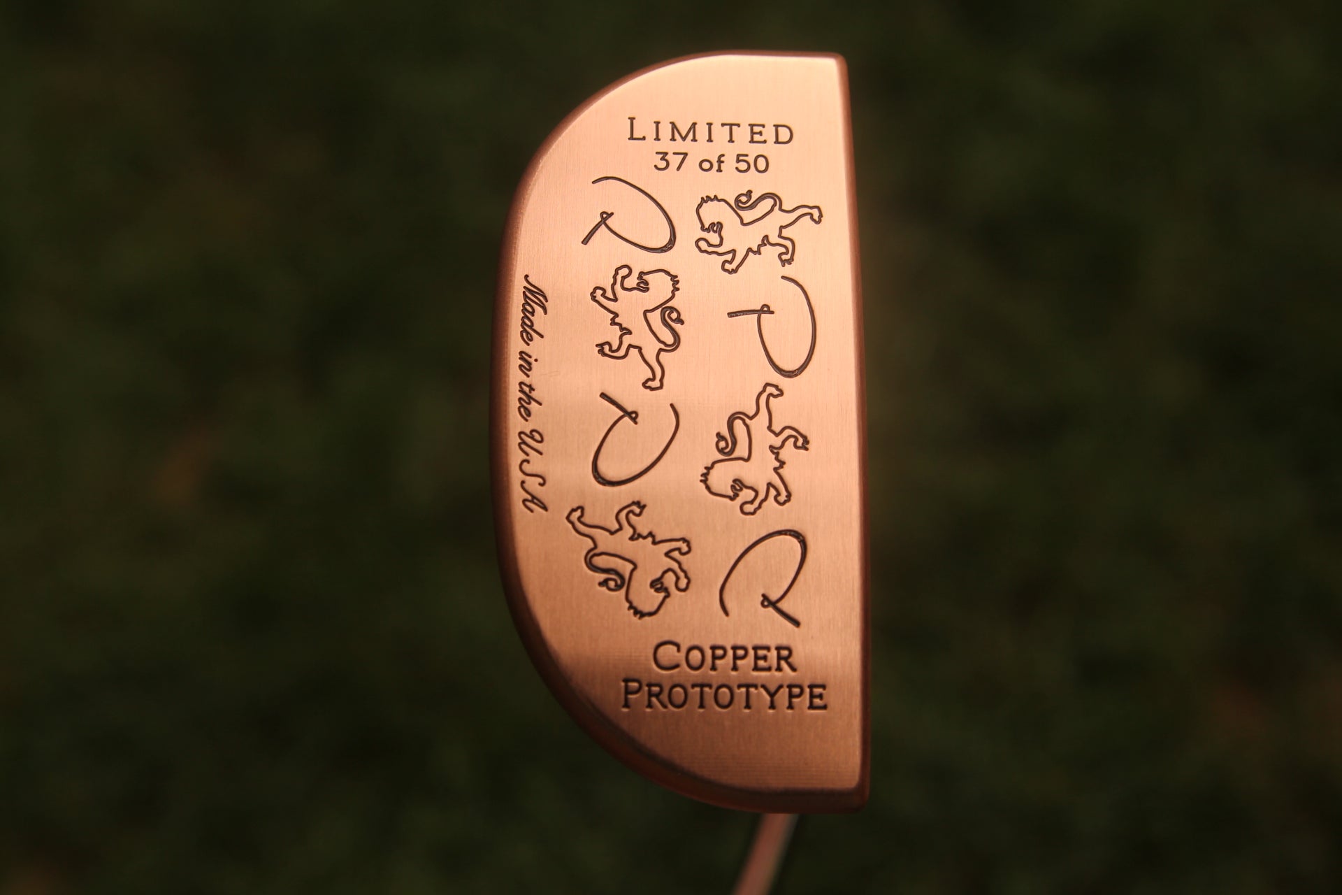 Limited Edition Piretti Bosa Copper Prototype 35"