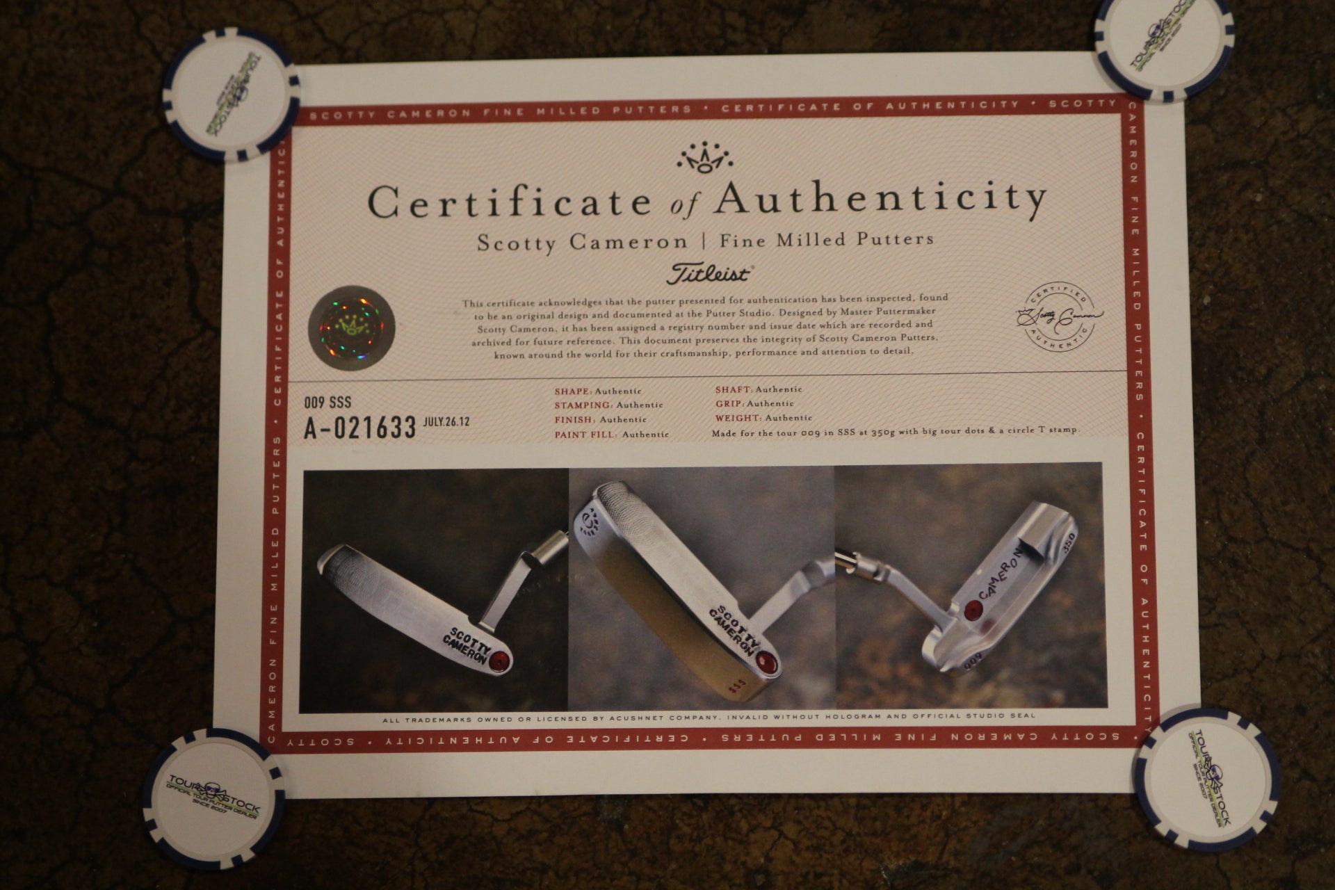 Scotty Cameron Circle 009 34"