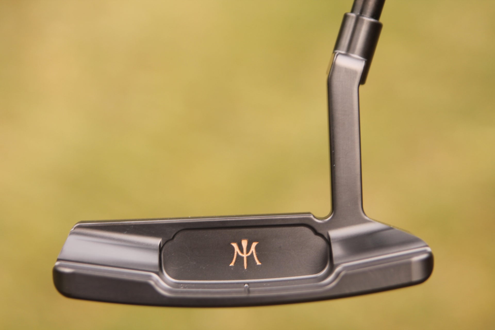 Miura Left Hand KM-006 Putter (Black Boron)