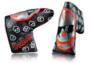 Swag Golf Dripping Red Mercury Skull Ostrich Headcover