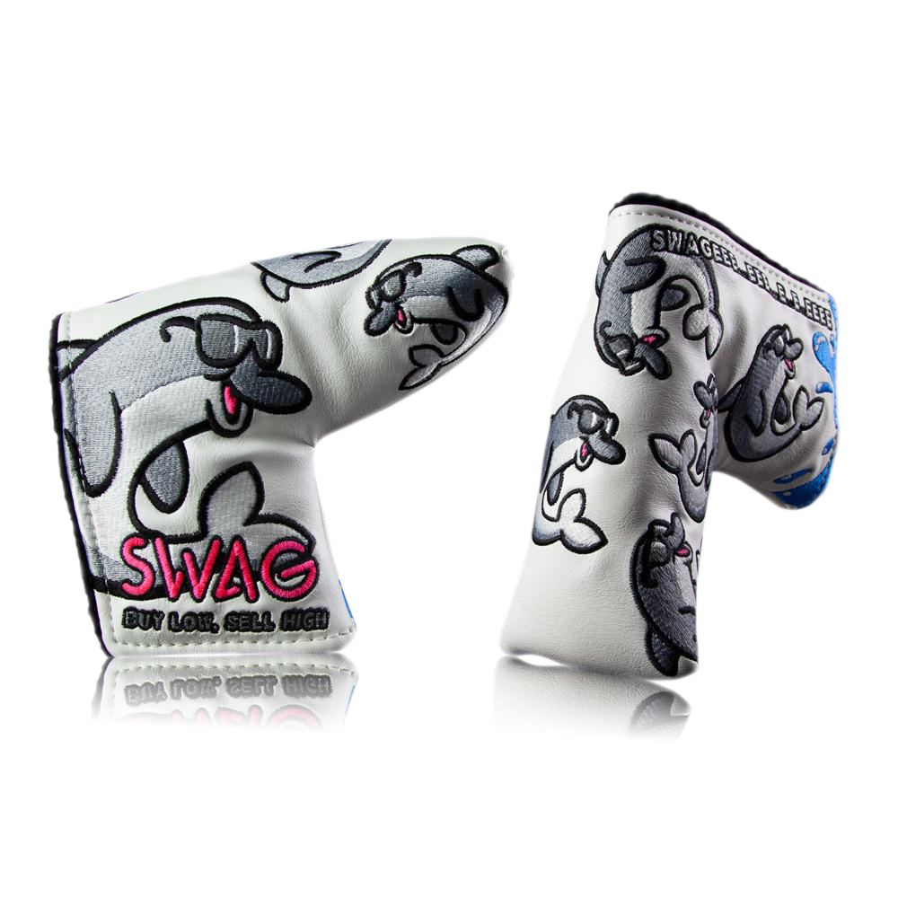 Swag Golf White Flipper Headcover