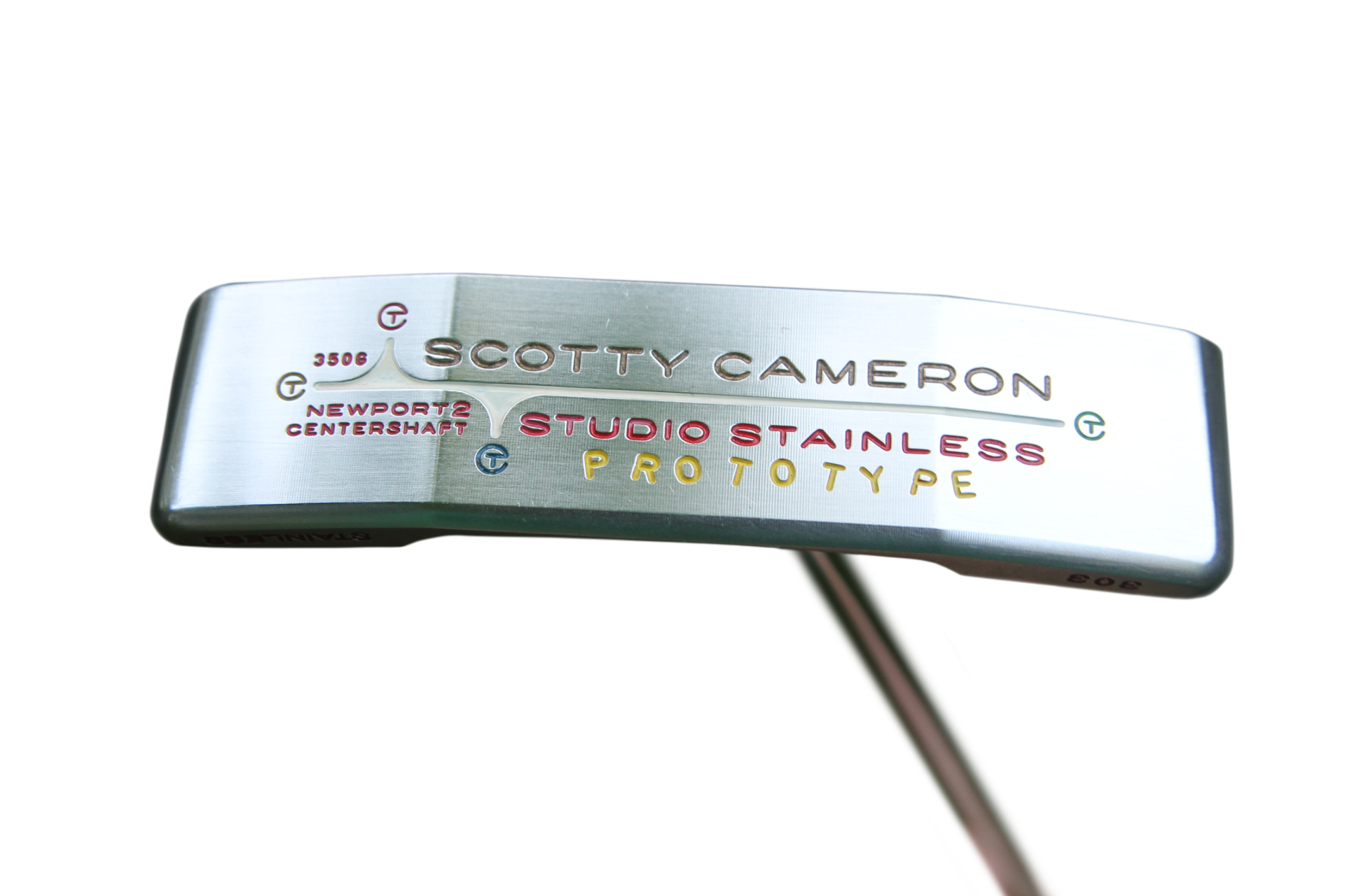 Scotty Cameron Circle T Studio Stainless Newport 2 CS 35"