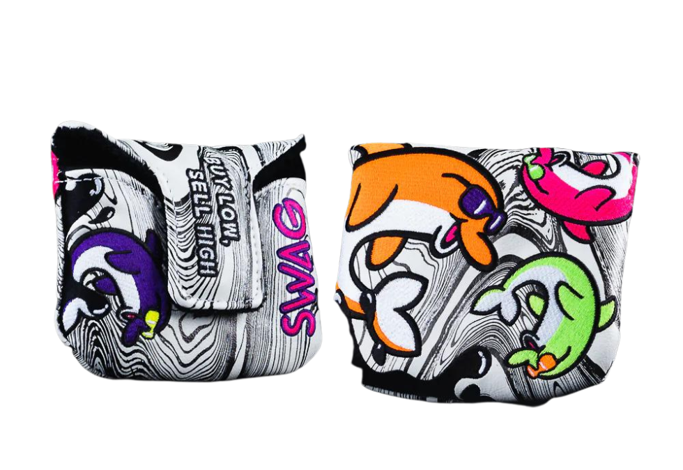 Swag Golf "Trippy Flipper" Mallet Headcover