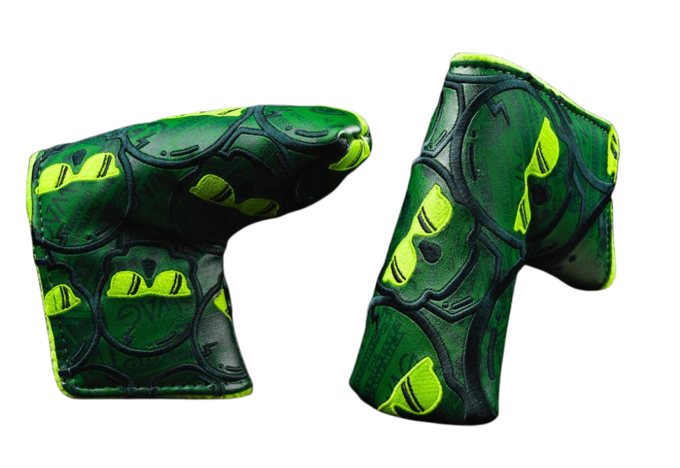 Swag Golf "Easy Money Concentric Skulls" Blade Headcover