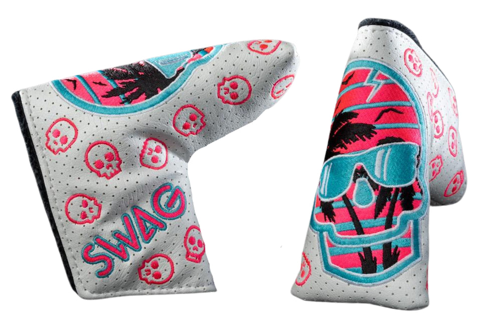 Swag Golf "SUNSET SKULL BLADE 2.0" Headcover
