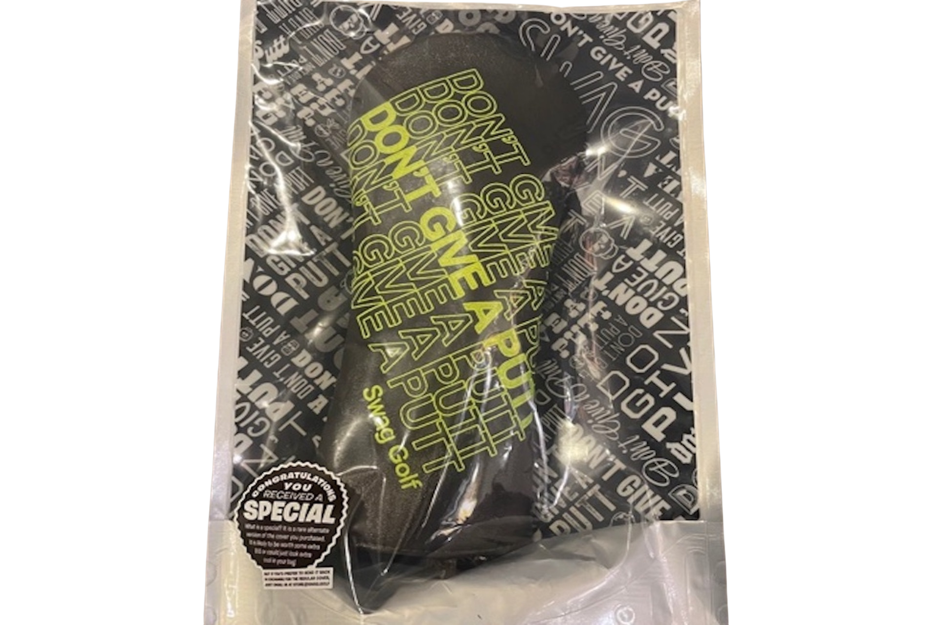 Swag Golf Don't Give a Putt "Special" Driver Headcover