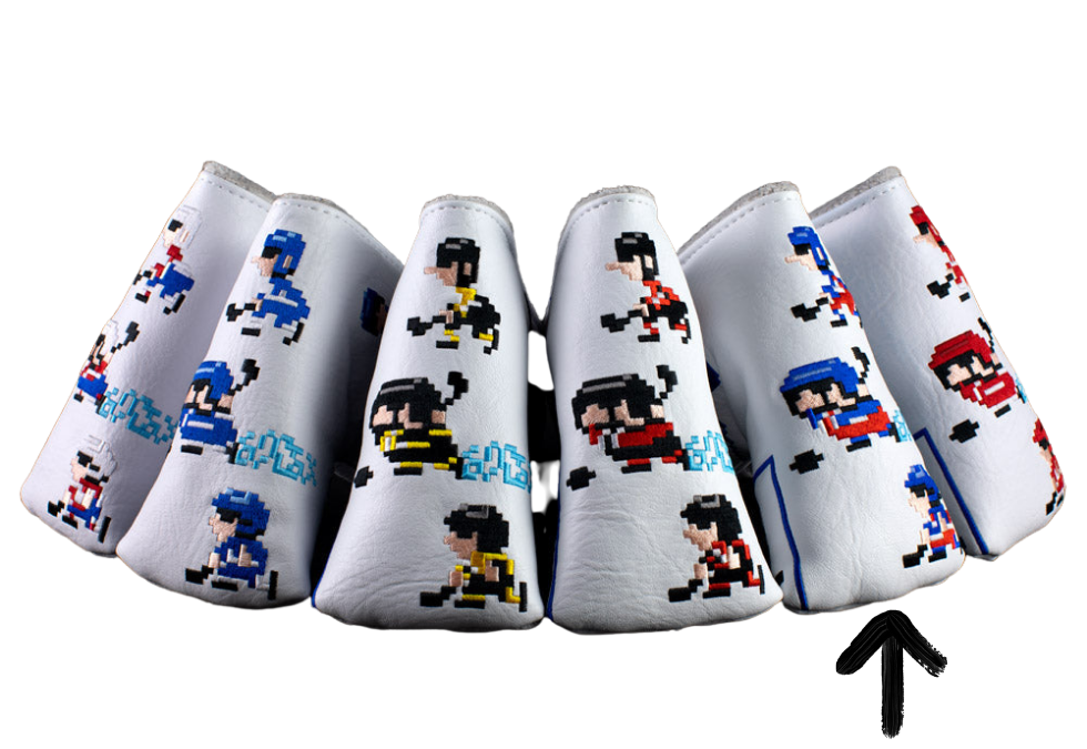 Swag Golf "Original Six 8 Bit Hockey" Blade Headcover - New York Rangers