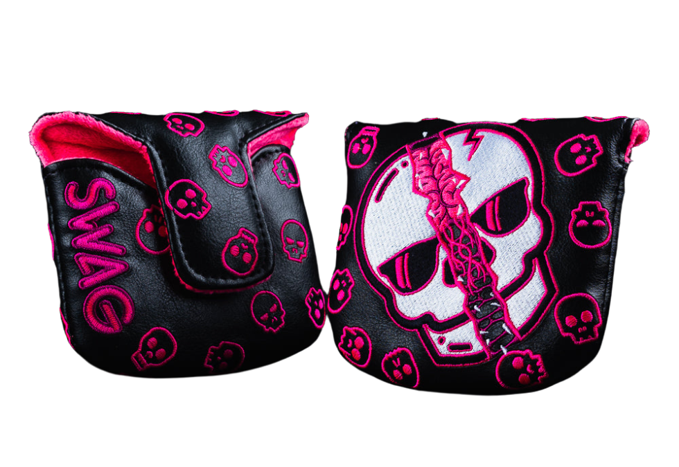 Swag Golf "Sunday Skull 006" Mallet Headcover