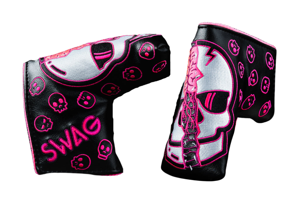 Swag Golf "Sunday Skull 006" Blade Headcover