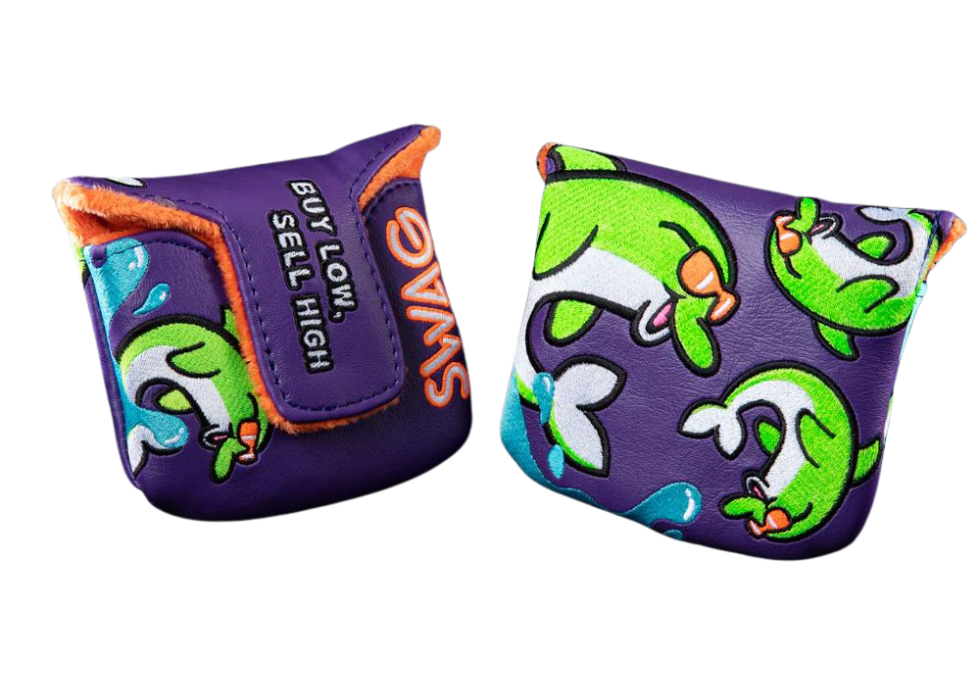 Swag Golf "Deep Purple Flipper" Mallet Headcover