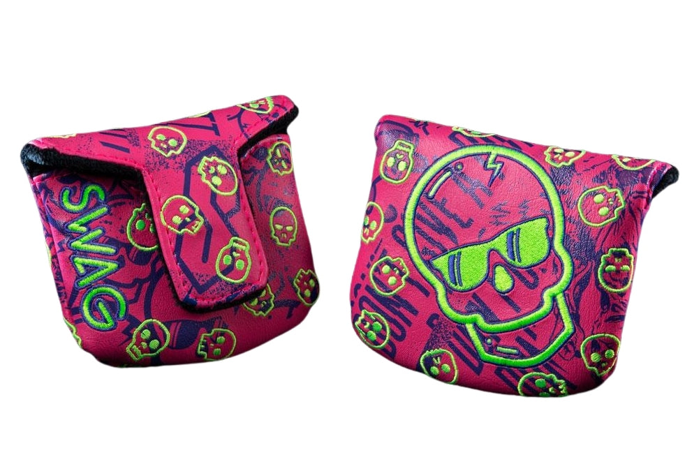 Swag Golf "Greatest Hits Volume 2 Skull" Mallet Headcover