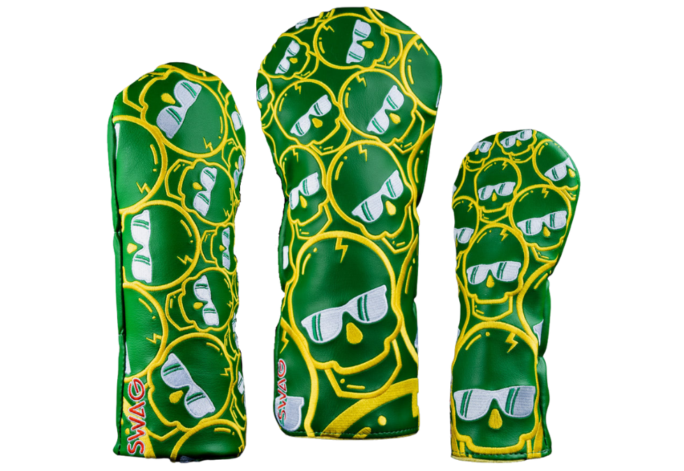 Swag Golf "AMEN CONCENTRIC SKULLS" Wood Cover Set