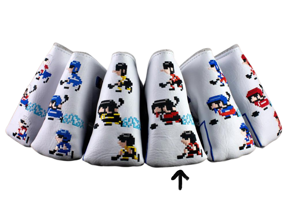 Swag Golf "Original Six 8 Bit Hockey" Blade Headcover - Chicago