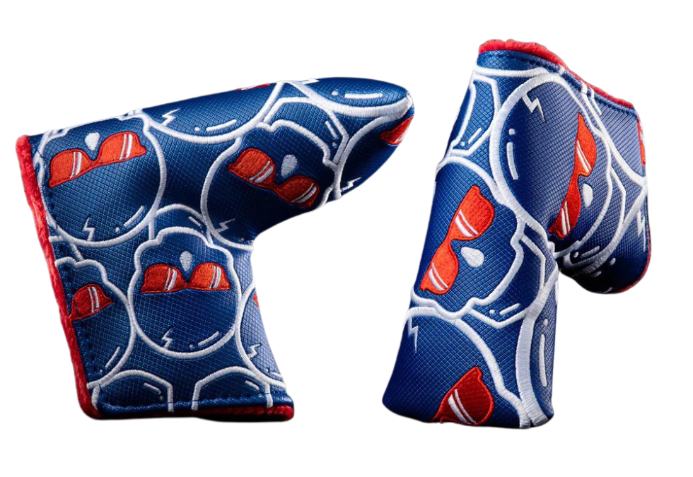 Swag Golf "Patriotic Concentric Skulls" Blade Headcover