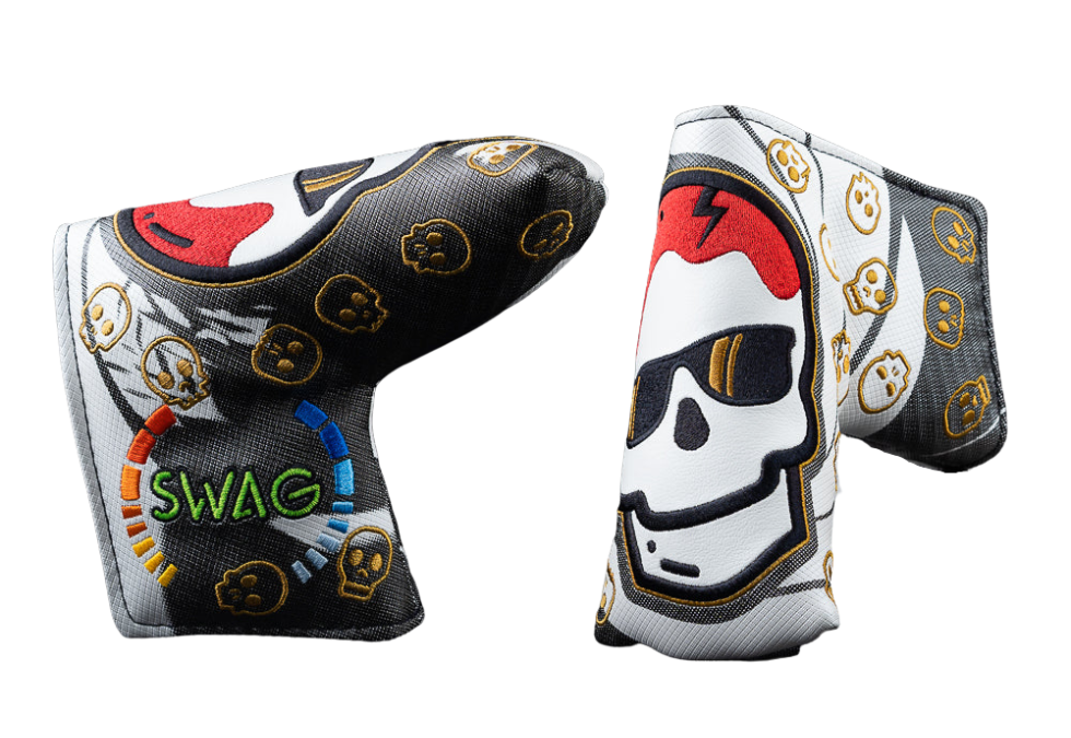 Swag Golf "Sunday Skull 007" Blade Headcover