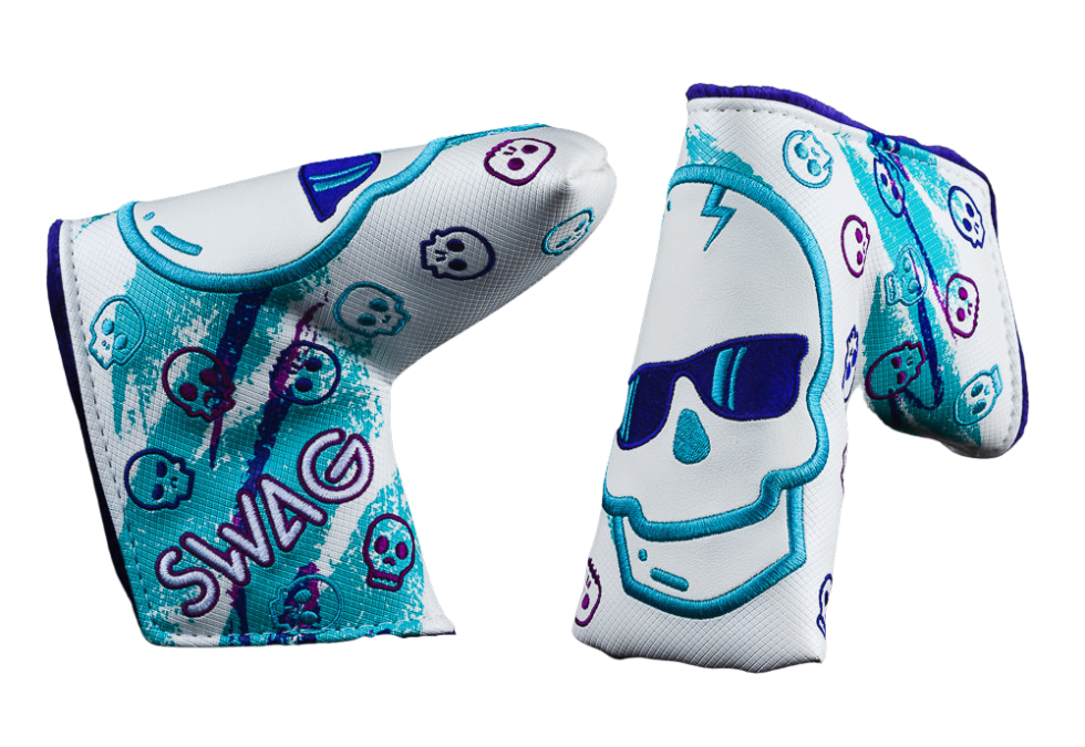 Swag Golf "Sunday Skull 011" Blade Headcover