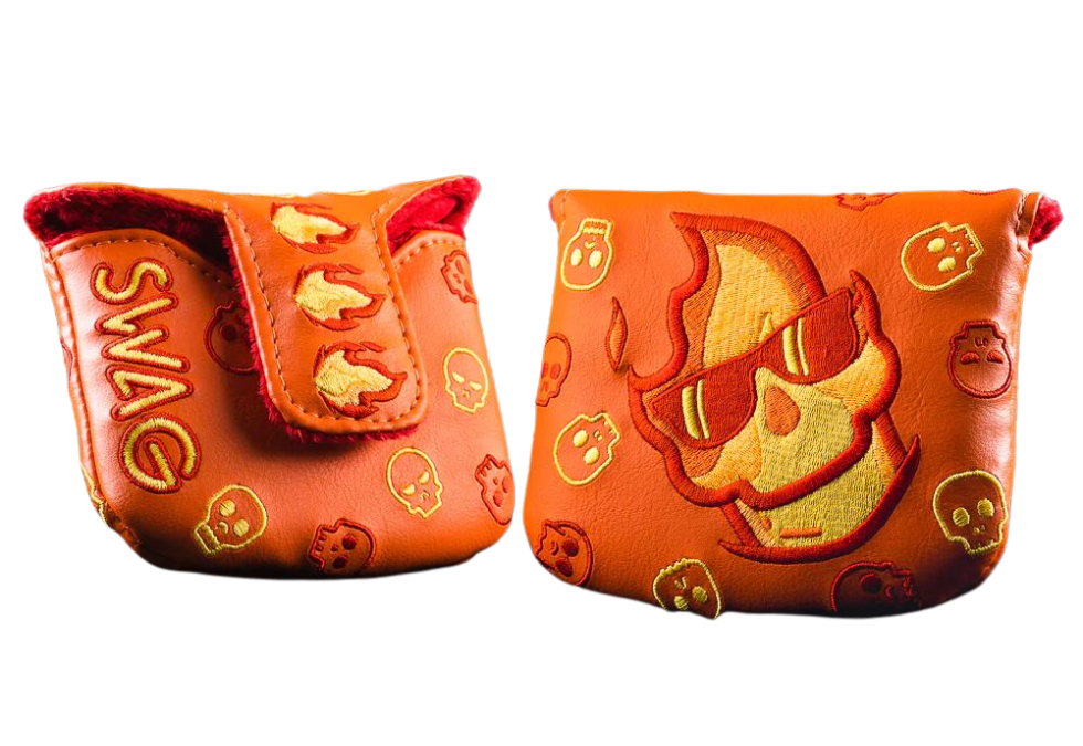 Swag Golf "Sunday Skull 008" Mallet Headcover