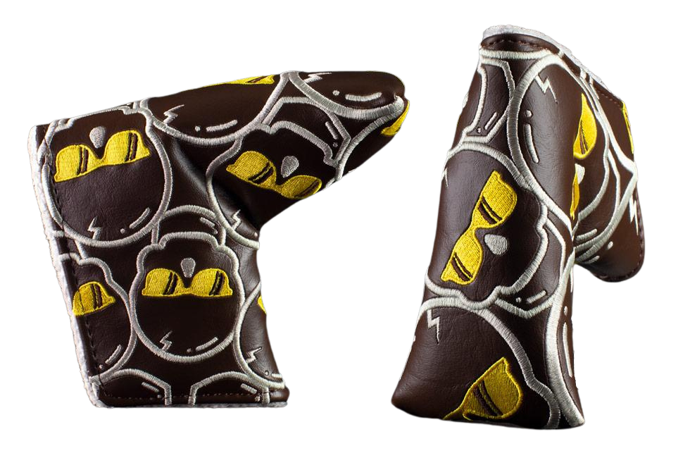 Swag Golf "Whammy Concentric Skulls" Blade Headcover