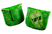 Swag Golf "Freshley Mowed Skull" Mallet Headcover