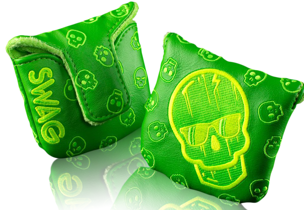 Swag Golf "Waste Management Dripping Skull" Mallet Headcover