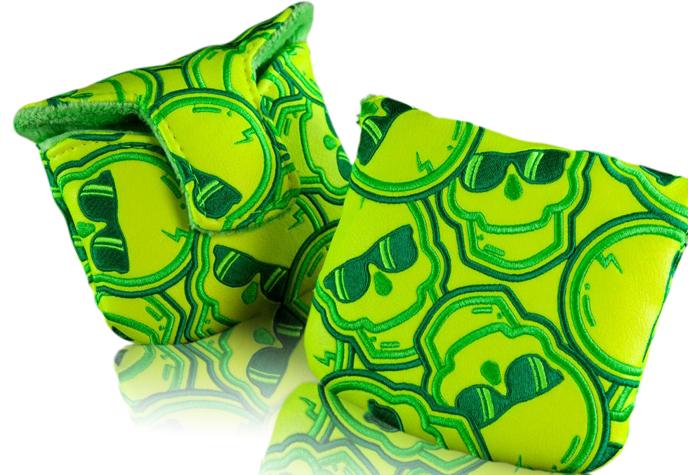 Swag Golf "WM Stacked Skull" Mallet Headcover